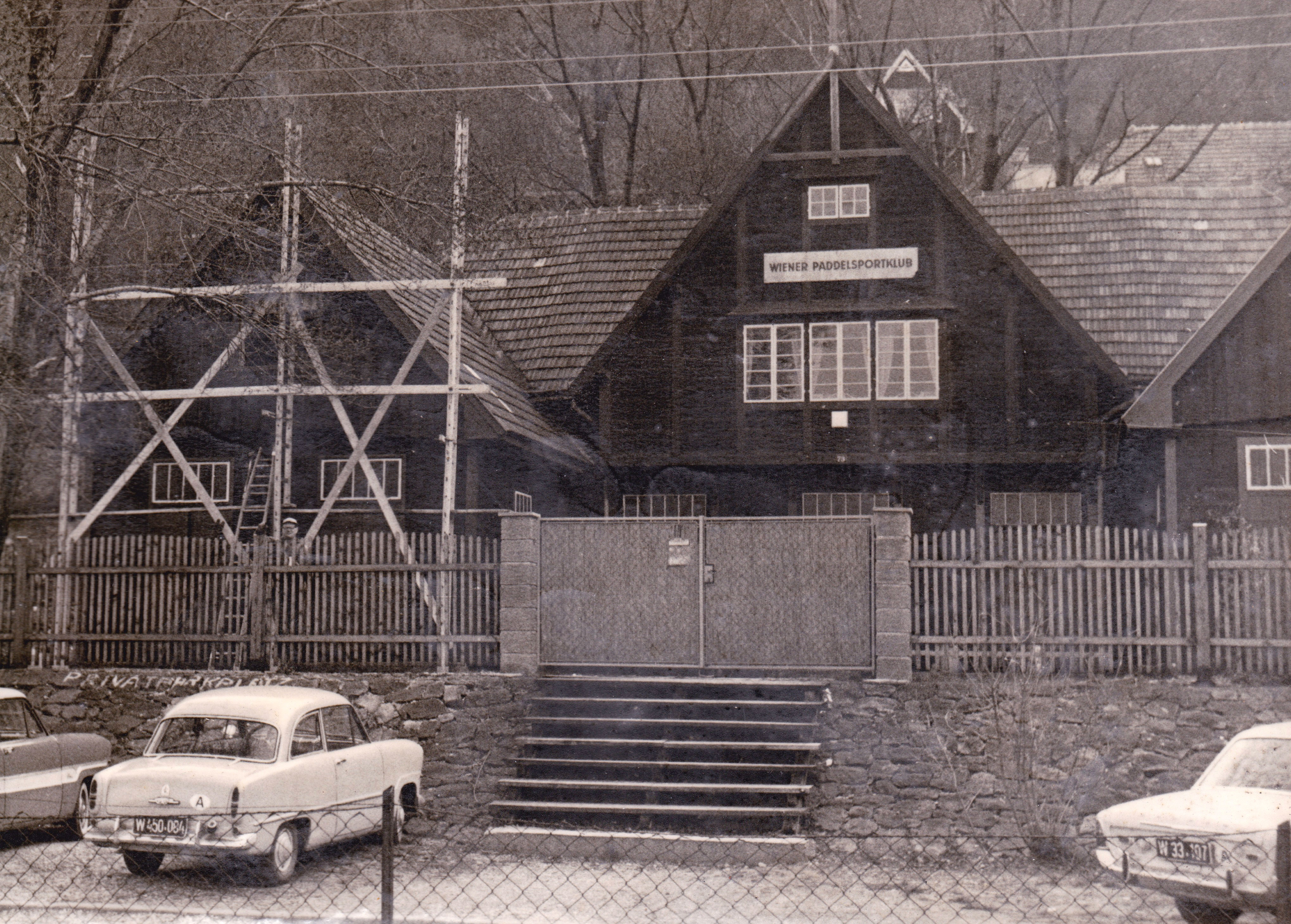 1956 Renovierung Bootshaus